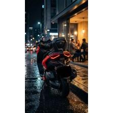 Yamaha Orijinal Model Xmax Tech-Max 250-300 (2024-26) Sissy Bar Sırt Dayama