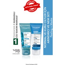 Yves Rocher Normal ve Kuru Ciller Için Arındırıcı ve Nem Seti- Peeling 75 Ml- Maske 75 ml