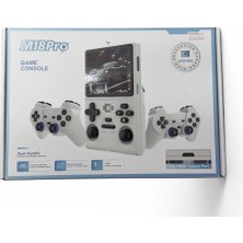 Konsol Plus M18 Pro  Taşınabilir Retro Oyun Konsolu  Çift Kablosuz Kollu Tv Bağlantılı (20.000+ Oyun Yüklü) Siyah