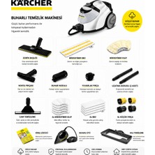 Karcher Sc 5 Easyfix Iron Premıum Pack Buharlı Temizleyicisi-Kimyasal Gerektirmez — Sadece Musluk Suyu ile Çalışır