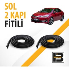 B&M Kauçuk Toyota Corolla (2014-2017) Sol Ön ve Arka Kapı Fitili BM02808