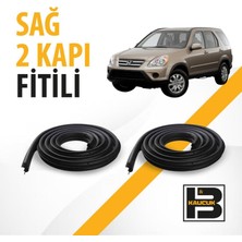 B&M Kauçuk Honda Cr-V (2002-2006) Sağ Ön ve Arka Kapı Fitili BM02987