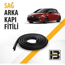 B&M Kauçuk Toyota Corolla Hatchback (2018-2025) Sağ Arka Kapı Fitili BM02791