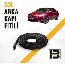 B&M Kauçuk Toyota Corolla (2014-2017) Sol Arka Kapı Fitili BM02812