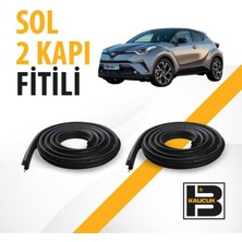 B&M Kauçuk Toyota C-Hr (2016-2019) Sol Ön ve Arka Kapı Fitili BM02742