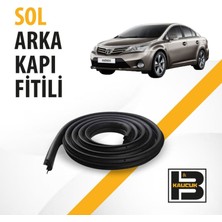 B&M Kauçuk Toyota Avensis (2010-2014) Sol Arka Kapı Fitili BM02647