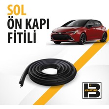 B&M Kauçuk Toyota Corolla Hatchback (2018-2025) Sol Ön Kapı Fitili BM02792