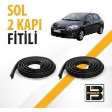 B&M Kauçuk Toyota Auris (2010-2012) Sol Ön ve Arka Kapı Fitili BM02709