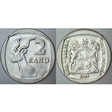 Banknoting Güney Afrika 2 Rand 1989.