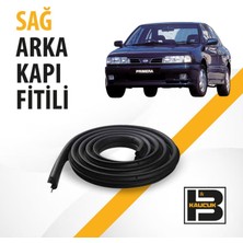 B&M Kauçuk Nissan Primera (1990-1995) Sağ Arka Kapı Fitili BM02527
