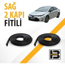 B&M Kauçuk Toyota Corolla (2018-2025) Sağ Ön ve Arka Kapı Fitili BM02796