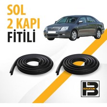 B&M Kauçuk Toyota Avensis (2003-2009) Sol Ön ve Arka Kapı Fitili BM02665