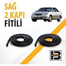 B&M Kauçuk Toyota Camry (2005-2006) Sağ Ön ve Arka Kapı Fitili BM02774