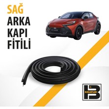B&M Kauçuk Toyota C-Hr (2020-2025) Sağ Arka Kapı Fitili BM02736
