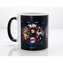 Lavly Porselen Renk Değiştiren Demon Slayer Kupa Bardak - Sıcakla Renk Değişen