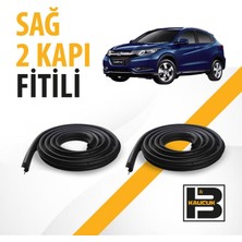 B&M Kauçuk Honda Hr-V (2015-2021) Sağ Ön ve Arka Kapı Fitili BM02921