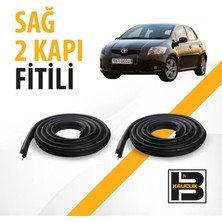 B&M Kauçuk Toyota Auris (2006-2009) Sağ Ön ve Arka Kapı Fitili BM02719