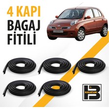 B&M Kauçuk Nissan Micra (2002-2010) 4 Kapı + Bagaj Fitili BM02552