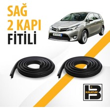 B&M Kauçuk Toyota Verso (2013-2023) Sağ Ön ve Arka Kapı Fitili BM02565