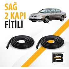 B&M Kauçuk Nissan Maxima (2000-2003) Sağ Ön ve Arka Kapı Fitili BM02455