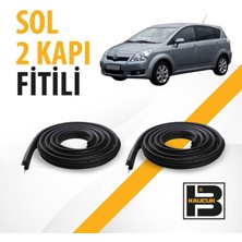 B&M Kauçuk Toyota Verso (2001-2009) Sol Ön ve Arka Kapı Fitili BM02577