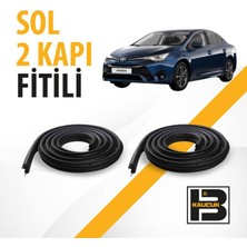 B&M Kauçuk Toyota Avensis (2015-2018) Sol Ön ve Arka Kapı Fitili BM02621