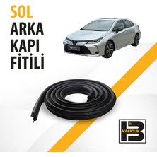 B&M Kauçuk Toyota Corolla (2018-2025) Sol Arka Kapı Fitili BM02801