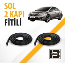 B&M Kauçuk Toyota Avensis (2010-2014) Sol Ön ve Arka Kapı Fitili BM02643