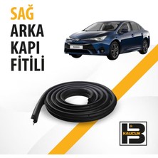 B&M Kauçuk Toyota Avensis (2015-2018) Sağ Arka Kapı Fitili BM02626
