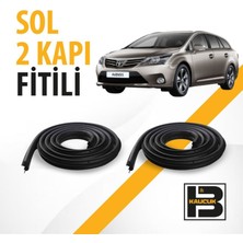 B&M Kauçuk Toyota Avensis Station Wagon (2010-2014) Sol Ön ve Arka Kapı Fitili BM02632