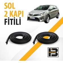 B&M Kauçuk Toyota Verso (2013-2023) Sol Ön ve Arka Kapı Fitili BM02566
