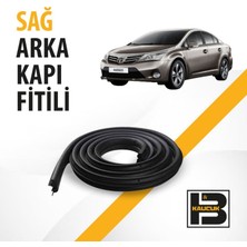 B&M Kauçuk Toyota Avensis (2010-2014) Sağ Arka Kapı Fitili BM02648