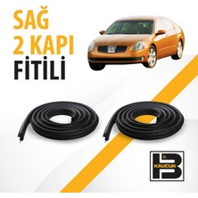 B&M Kauçuk Nissan Maxima (2004-2008) Sağ Ön ve Arka Kapı Fitili BM02444