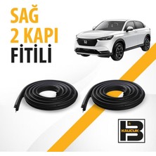 B&M Kauçuk Honda Hr-V (2022-2025) Sağ Ön ve Arka Kapı Fitili BM02910
