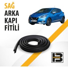 B&M Kauçuk Nissan Micra (2018-2022) Sağ Arka Kapı Fitili BM02538