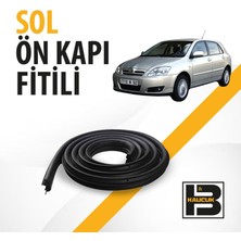 B&M Kauçuk Toyota Corolla Hatchback (2000-2006) Sol Ön Kapı Fitili BM02847