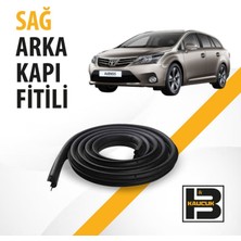 B&M Kauçuk Toyota Avensis Station Wagon (2010-2014) Sağ Arka Kapı Fitili BM02637