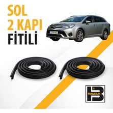 B&M Kauçuk Toyota Avensis Station Wagon (2015-2018) Sol Ön ve Arka Kapı Fitili BM02610