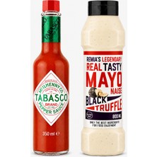 Tabasco 350ML Acı Sos + Remia's Trüflü Mayonez 800ML
