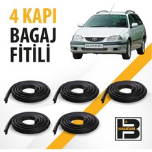 B&M Kauçuk Toyota Avensis Station Wagon (1998-2003) 4 Kapı + Bagaj Fitili BM02673