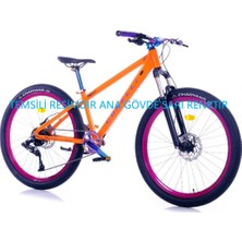 Corelli Jump Up Sarı Kadro Mor-Siyah Sticker 26 J Hareket Bisikleti