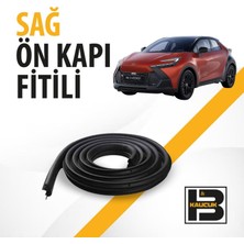 B&M Kauçuk Toyota C-Hr (2020-2025) Sağ Ön Kapı Fitili BM02738