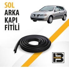 B&M Kauçuk Nissan Almera Hatchback (2000-2006) Sol Arka Kapı Fitili BM02482