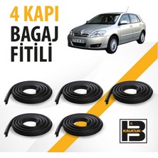 B&M Kauçuk Toyota Corolla Hatchback (2000-2006) 4 Kapı + Bagaj Fitili BM02838
