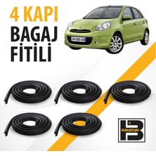 B&M Kauçuk Nissan Micra (2011-2017) 4 Kapı + Bagaj Fitili BM02541
