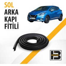 B&M Kauçuk Nissan Micra (2018-2022) Sol Arka Kapı Fitili BM02537
