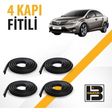 B&M Kauçuk Toyota Avensis (2010-2014) 4 Kapı Fitili BM02641