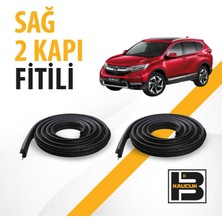 B&M Kauçuk Honda Cr-V (2019-2023) Sağ Ön ve Arka Kapı Fitili BM02954