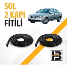 B&M Kauçuk Nissan Almera (2000-2006) Sol Ön ve Arka Kapı Fitili BM02489