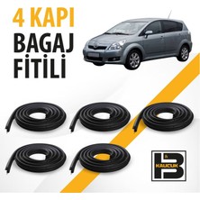 B&M Kauçuk Toyota Verso (2001-2009) 4 Kapı + Bagaj Fitili BM02574